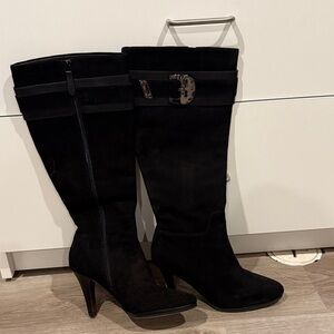 Cole Haan Nicole Nike air suede boot size 7 1/2.